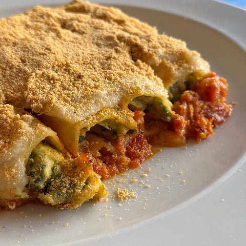 🛒 Cannelloni de Bacalhau e Alho Francês | congelado | 1 pax