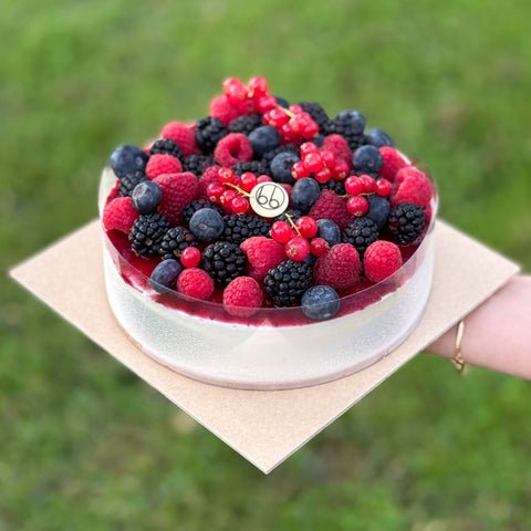 🛒 Cheesecake de Frutos Vermelhos