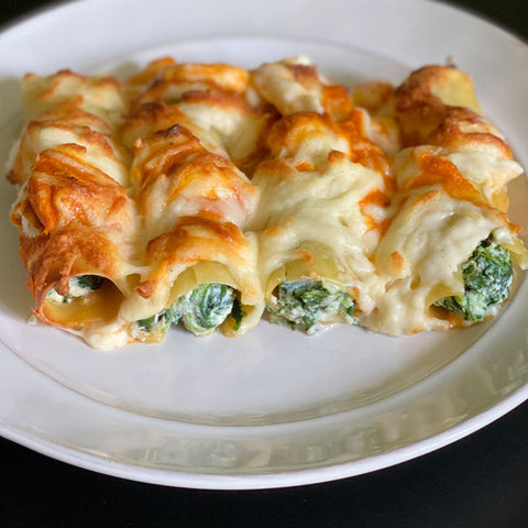 🛒 (v) Cannelloni de Espinafre e Ricotta | congelado | 1 pax