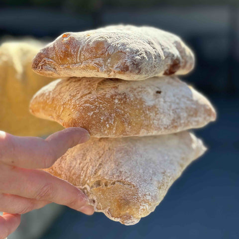 🛒 Pão Ciabatta | Massa Mãe