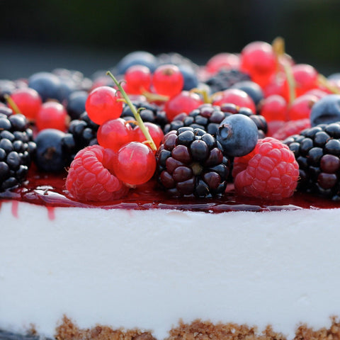 🛒 Cheesecake de Frutos Vermelhos